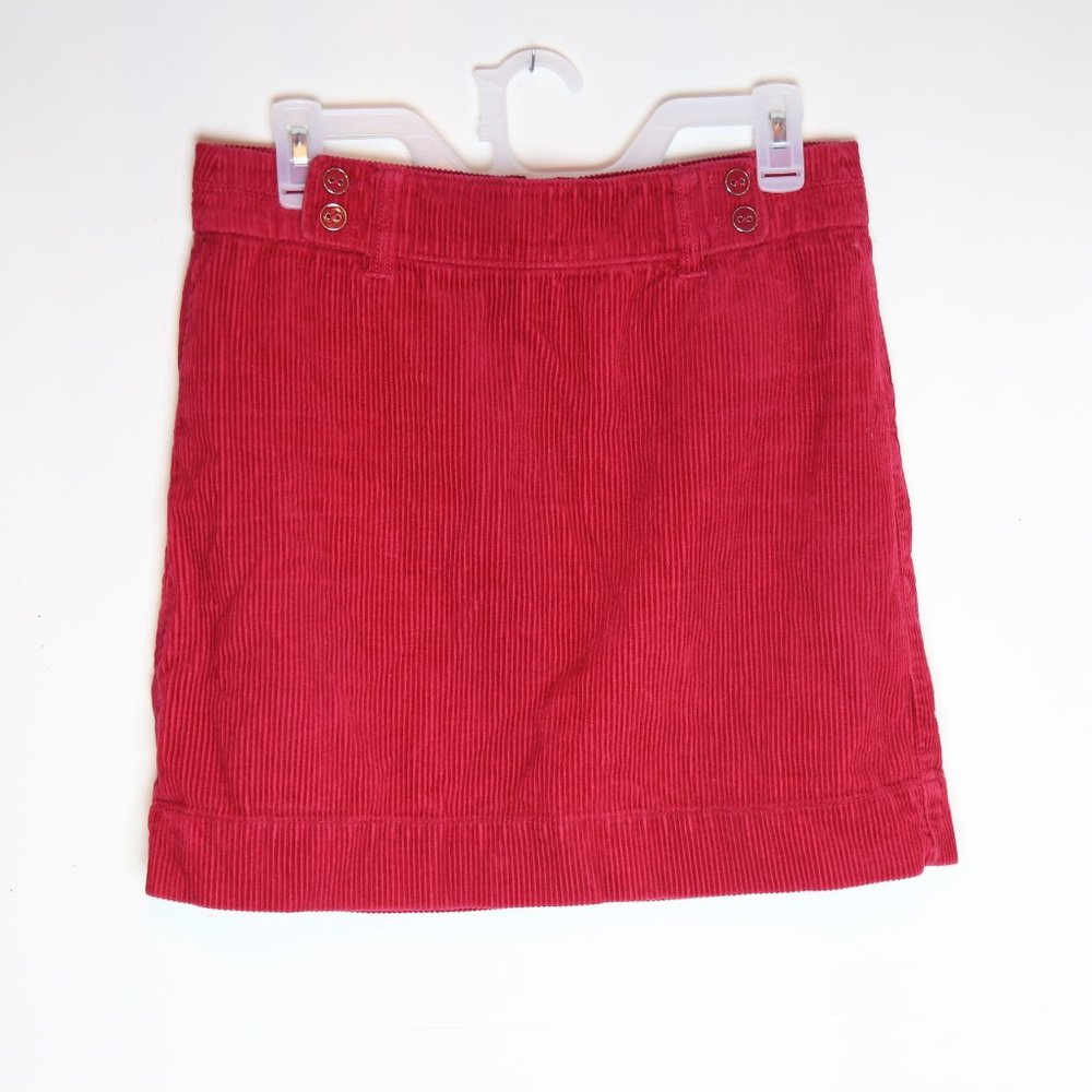 SUPER CUTE CORDUROY MINI SKIRT